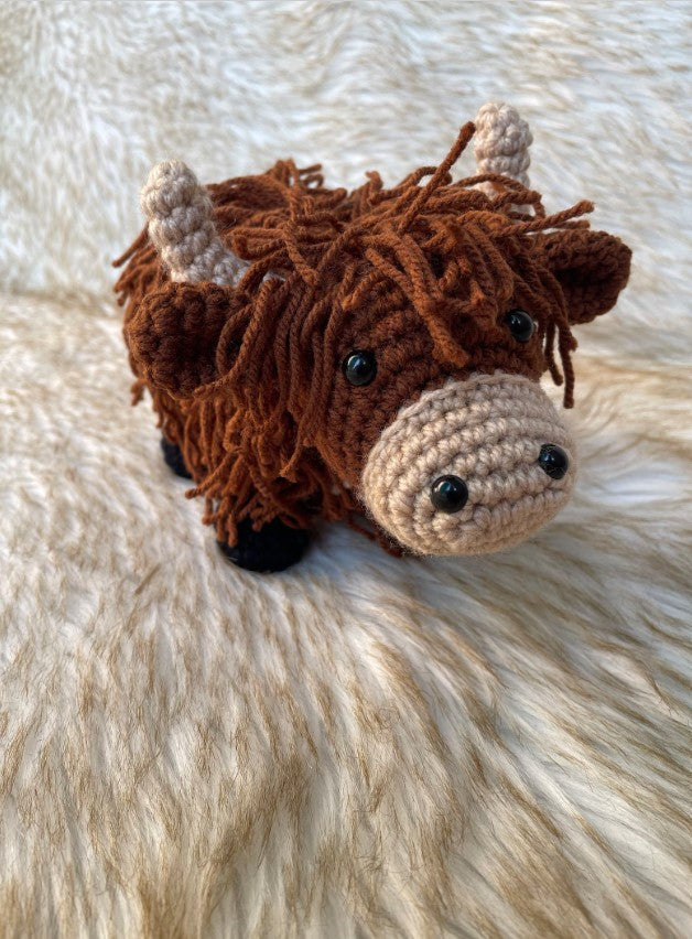 Highland Cow Crochet Pattern