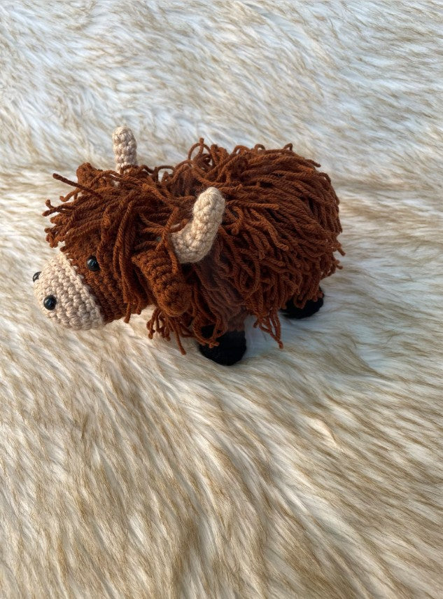 Highland Cow Crochet Pattern