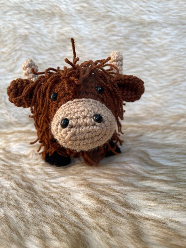 Highland Cow Crochet Pattern