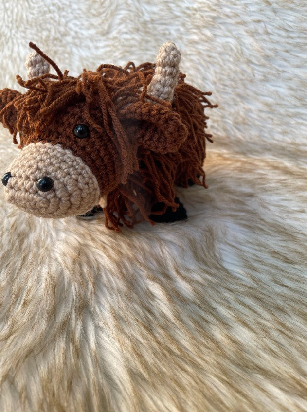 Highland Cow Crochet Pattern