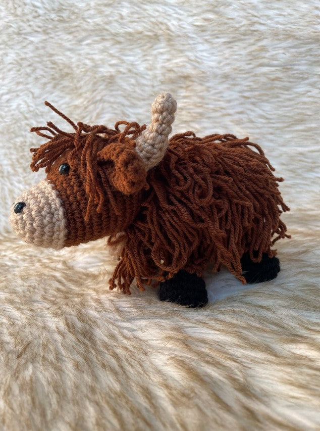 Highland Cow Crochet Pattern