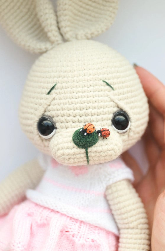 Crochet Pattern Micro Ladybug