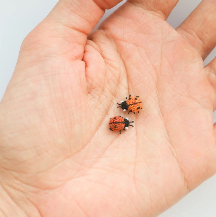 Crochet Pattern Micro Ladybug