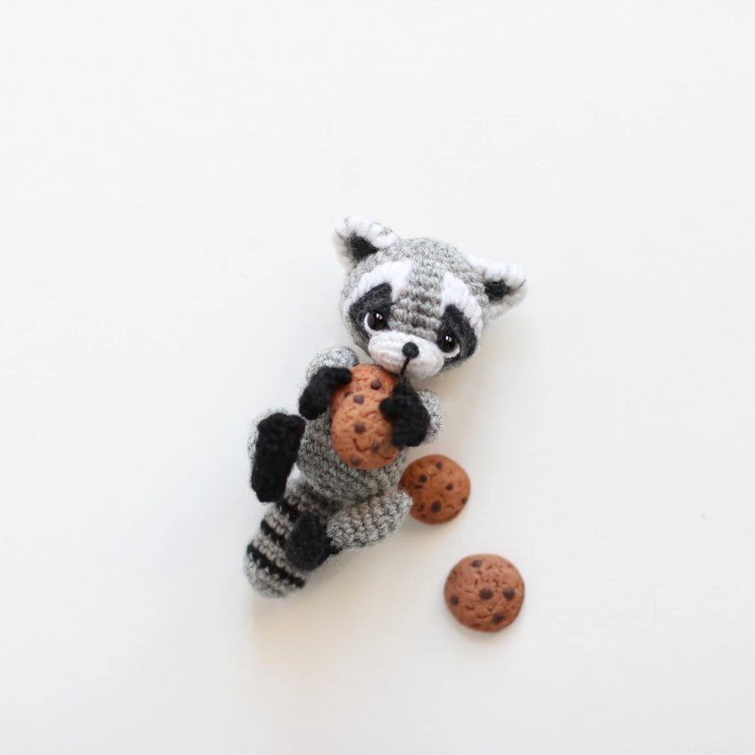 Crochet pattern Raccoon